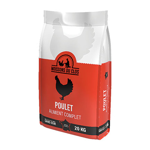 POULET CROISANCE FINITION MOISSON DU CLOS V 20 KG