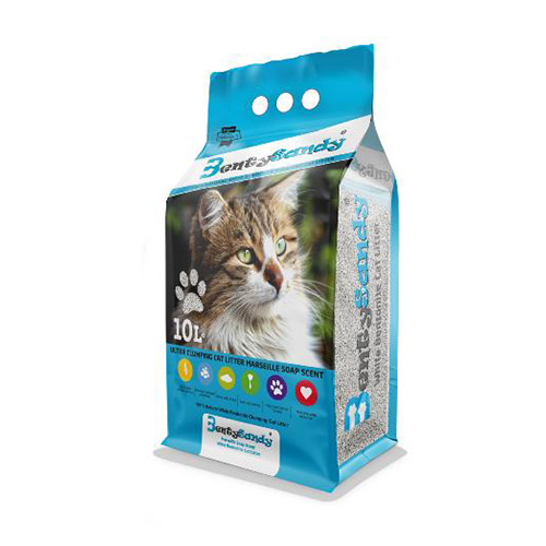 LITIERE BENTYSANDY 10L SAVON MARSEILLE1 CARTON = 2 UNITÉS