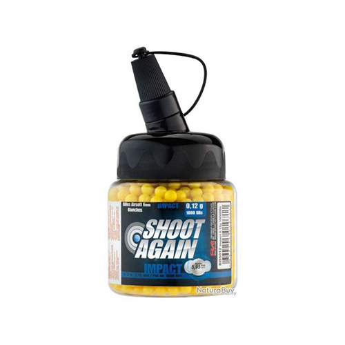 BILLES SOFT AIR 6MM BB 1000 ROUND