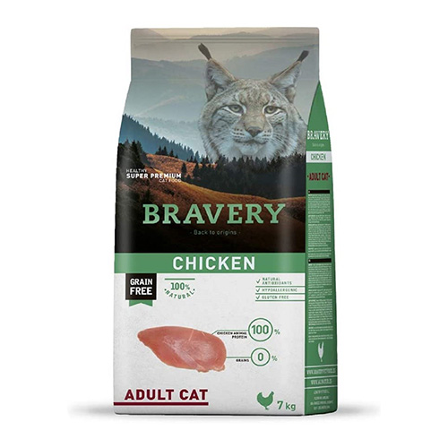 BRAVERY CAT ADULT CHICKEN 2 KG