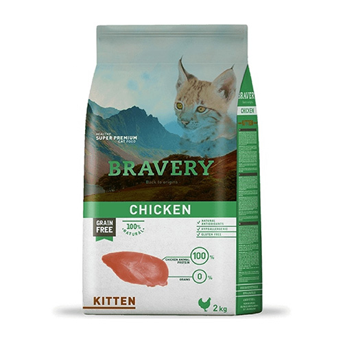 BRAVERY KITTEN CHICKEN 2 KG