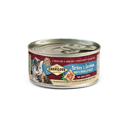 CARNILOVE CAT TURKEY&SALMON FOR ADULT 100G