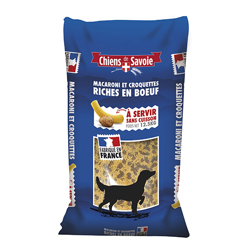 CROQUETTE & MACARONI CHIENS DE SAVOIE 12.5 KG