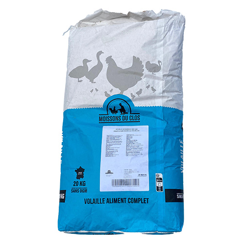 VOLAILLE DEMARRAGE MOISSON DU CLOS  20 KG
