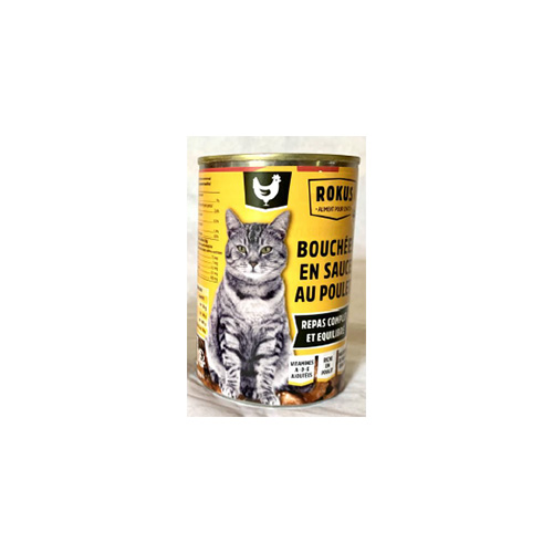 ROKUS  BOULETTE  VOLAILLE 410 GR JAUNE X 24