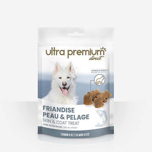 ULTRA PREMIUM FRIANDISES PEAU & PELAGE GFREE 150G