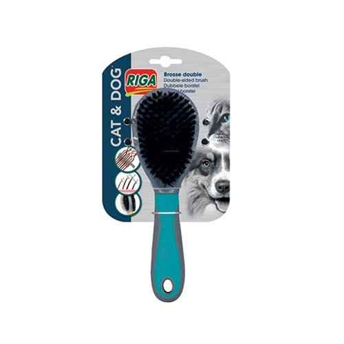 BROSSE DOUBLE RIGA CHIEN & CHAT