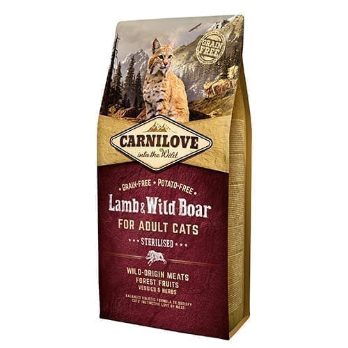 CARNILOVE CAT ADULT STERIL 6KG