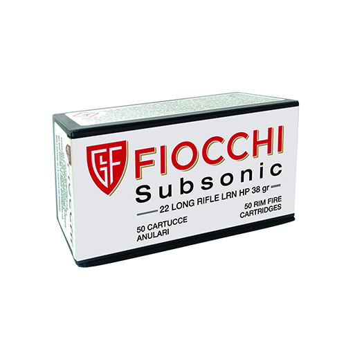 CARTOUCHE 22 LR FIOCCHI SUBSONIC /50