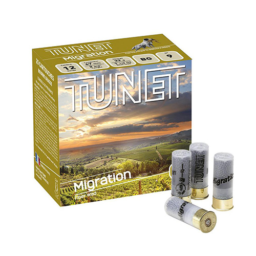CARTOUCHE TUNET MIGRATION BOURRE GRASSE 32G P7  C12 /25