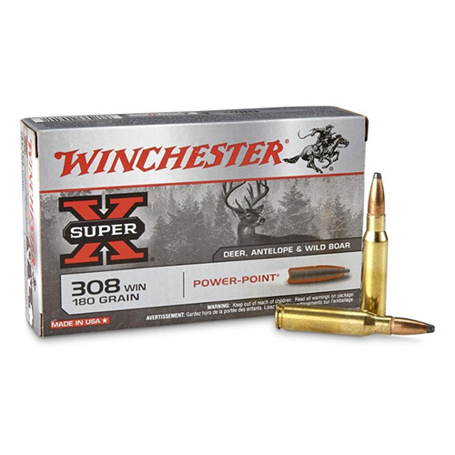 CARTOUCHE 308 WINCHESTER POWER POINT 150G /20