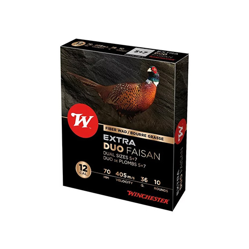 CARTOUCHE WINCHESTER DUO FAISAN 36G P7+5  C12/10