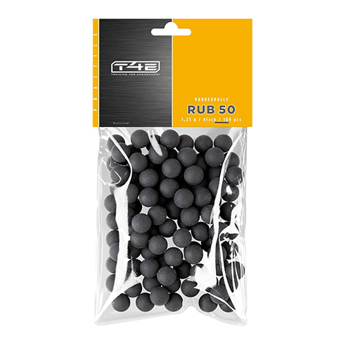 BILLE CAOUTCHOUC T4E RUB CAL 50