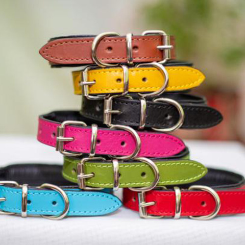 COLLIER CHIEN CUIR 2 x 45 CM