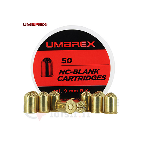 CARTOUCHE A  BLANC REVOLVER 9MM /50