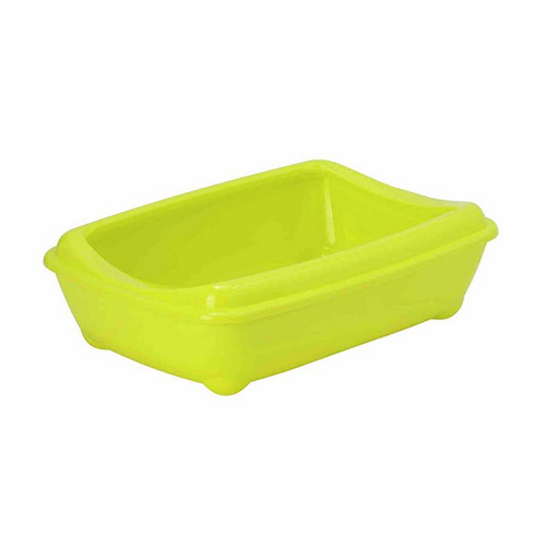 BAC LITIERE + REBORD 42CM JAUNE
