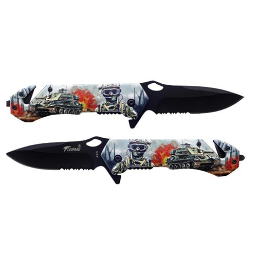 COUTEAU TACTIQUE 3D GRIP TANK