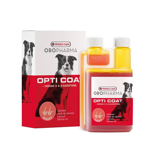 OROPHARMA OPTI COAT CN 250ML Huile de Saumon - complément alimentaire riche en Oméga 3 & 6