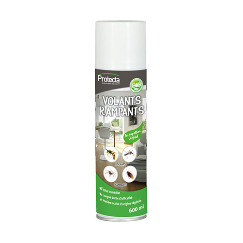 VOLANT RAMPANT CHOC  AEROSOL COMPATIBLE AGRICULTURE BIOLOGIQUE 600 ML
