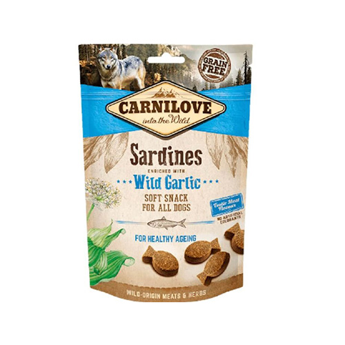 CARNILOVE SARDINE+GARLIC 200GR