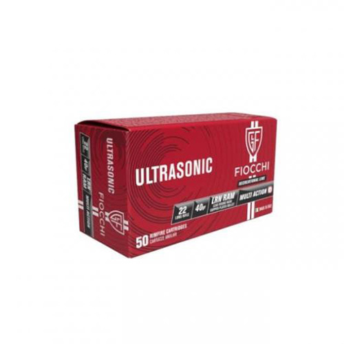 CARTOUCHE 22 LR FIOCCHI ULTRASONIC /50