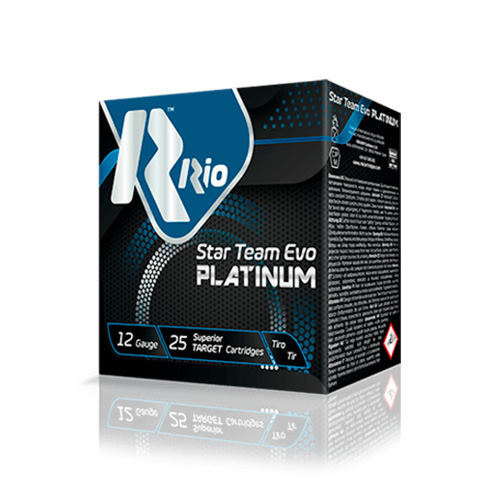 CARTOUCHE RIO STAR TEAM EVO PLATINIUM  28G P7.5 CAL12 / 25