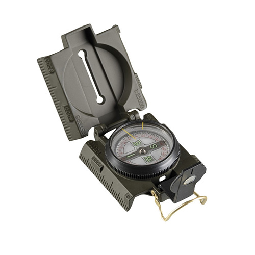 BOUSSOLE STURM US METAL+LED VERT