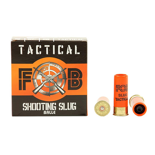 CARTOUCHE FOB SLUG TACTICAL 28G CAL12  /25