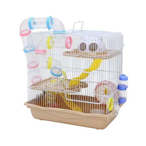 CAGE HAMSTER FLEUR EQUIPEE C=1