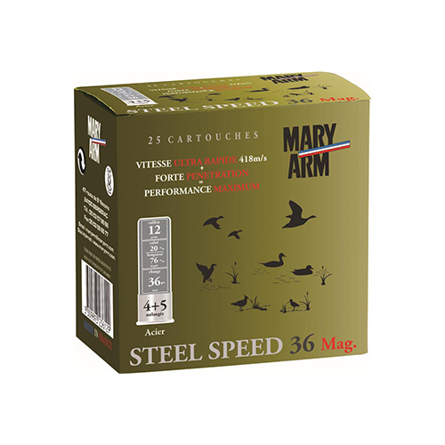 CARTOUCHE MARY STEEL MAG 36G P4+5 C12/25