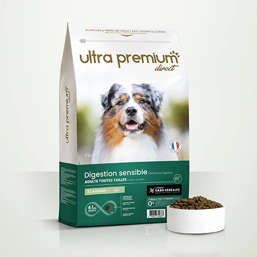 CHIEN ADULTE SENSIBLE AGNEAU TOUTE TAILLE 12KG
