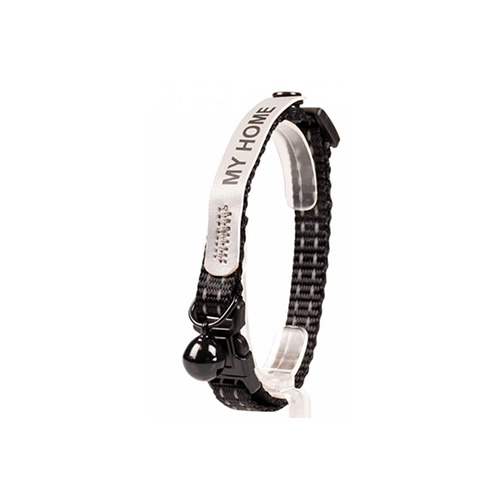 COLLIER CHAT REFLECH + ADRESSE BLC