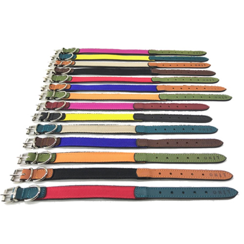 COLLIER CHIEN CUIR 35MM X 55CM
