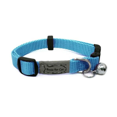 WOUAPY COLLIER CHAT BASIC LINE BLEU