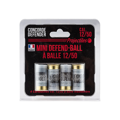 CARTOUCHE CONCORDE DEFENDER C12/50 BALLE