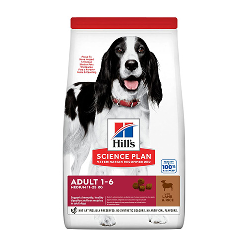 HILL'S SP ADULT CHIEN AGNEAU ET RIZ 2,5KG