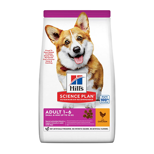 HILL'S SP ADULT SMALL & MINI PETIT CHIEN POULET 3KG