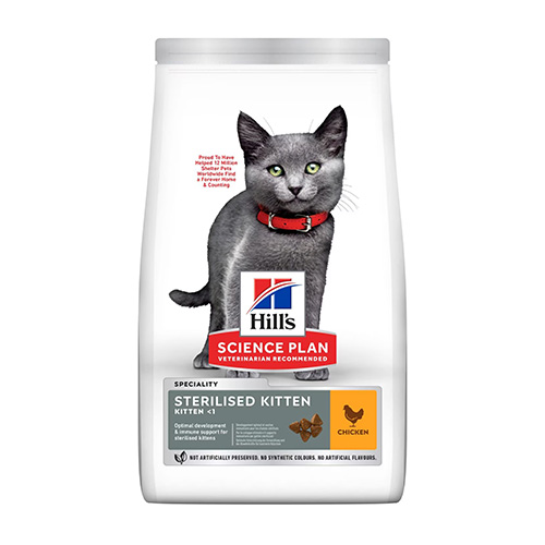 HILL'S SP KITTEN STÉRILISÉ POULET 1,5KG