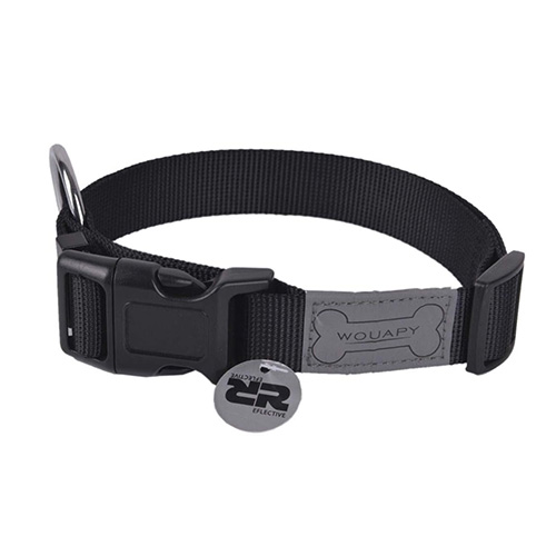 WOUAPY Col basic line 39/60 cm NOIR