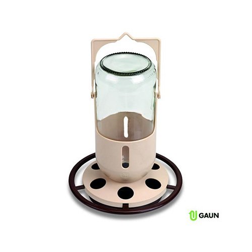 ABREUVOIR/MANGEOIRE BOUT VERRE 1L