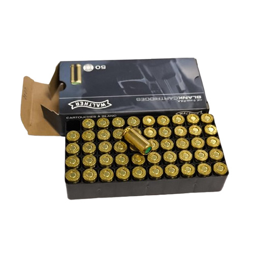 CARTOUCHE UMAREX 9MM A BLANC PISTOLET /50