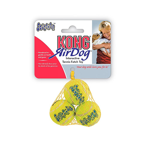KONG AIR SQUEAKAIR TENNIS BALL 3PCS