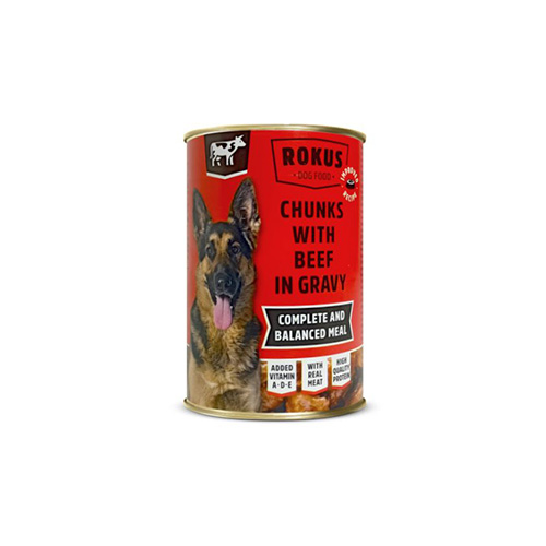 ROKUS 415GR BOULETTE CHIEN BOEUF X 24