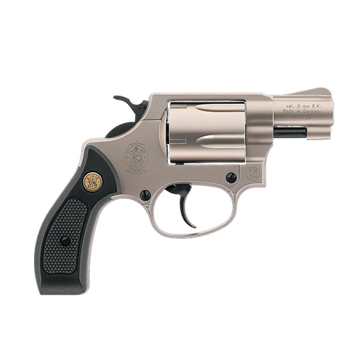 REVOLVER 9M/M BLANC UMAREX S&W CHIEF SPECIAL NICKLE