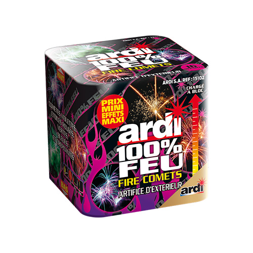 COMPACT ARDI 100% FEUX FIRE COMETS
