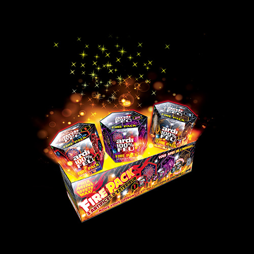 COMPACT ARDI 100% FEUX FIRE PACK 1-2-3