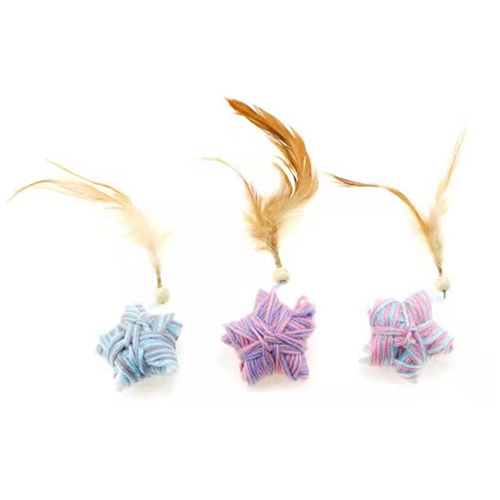 JOUET CHAT 3PC 5,5x12cm