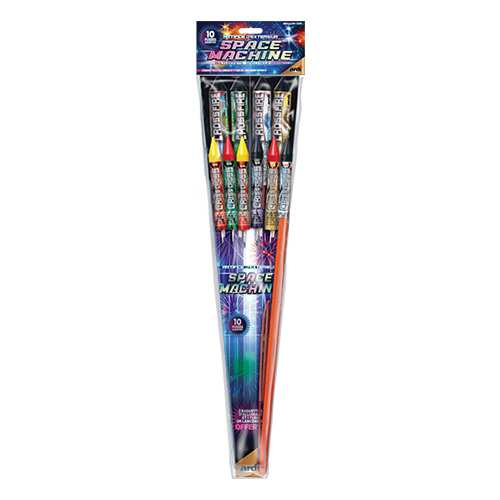 SACHET DE 10 FUSEES SPACE MACHINE F2