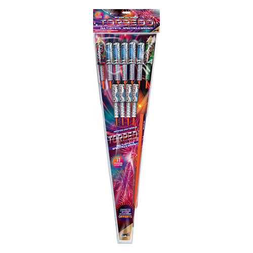 SACHET DE 11 FUSEES TORPEDO CAL 30 & 35
