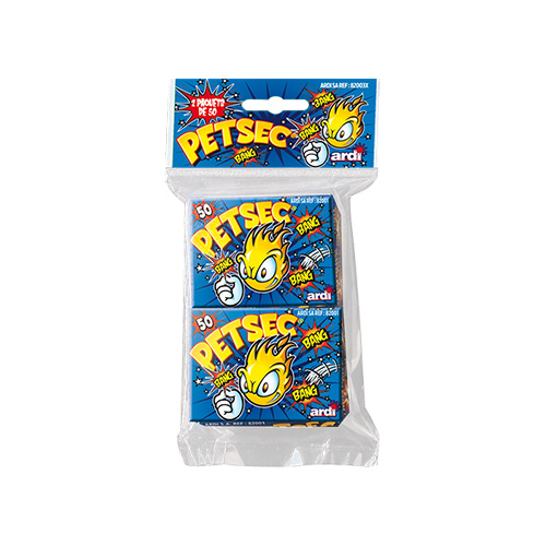 SACHET PET SEC EN SACHET CAVALIER  2 X 50 PIECES